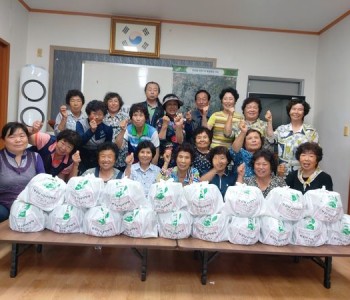 7월 '마을을, 잇다' 반곡1리 이웃사랑반찬 나눔 봉사 운영 이미지
