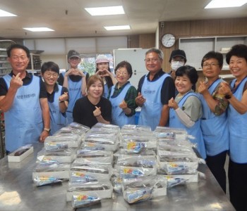 8개읍면 자원봉사 거점캠프 온기나눔 제빵봉사(7/28) 이미지